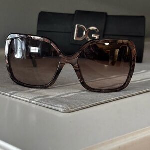 Vintage Y2K Dolce and Gabbana Sunglasses - Brown Gradient Lens